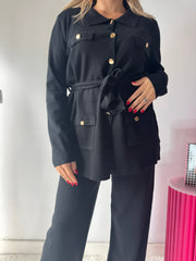 COORDINATO LANA RASATA