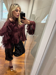 CAMICIA ROMANTICA COMPLETAMENTE IN PIZZO