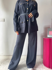 COORDINATO LANA RASATA