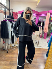 COORDINATO BICOLORE VISCOSA