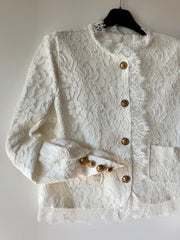 GIACCA RIVESTITA IN PIZZO