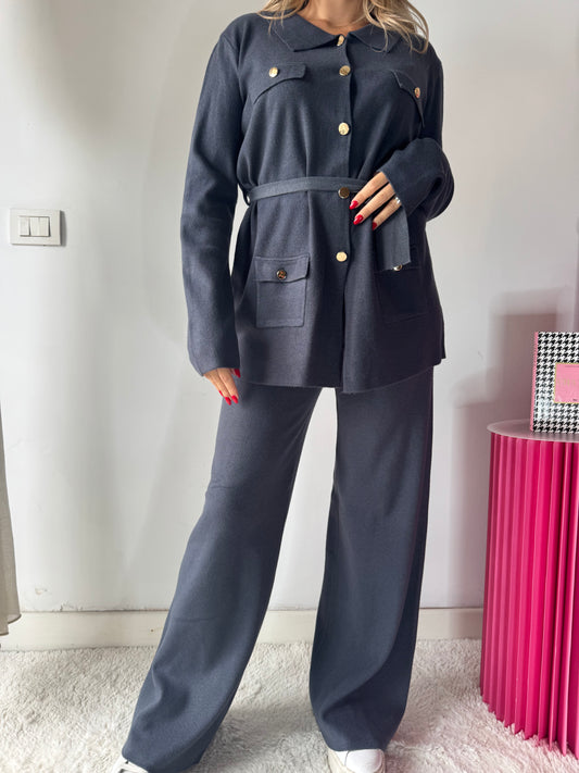 COORDINATO LANA RASATA