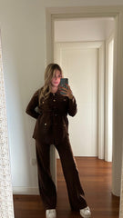 COORDINATO LANA RASATA