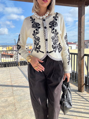 Cardigan Ricamo