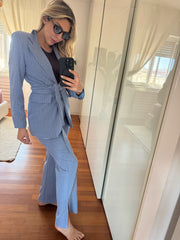 TAILLEUR GESSATO AZZURRO