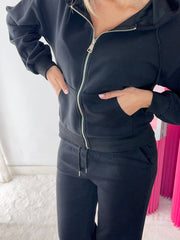 Tuta Holly con felpa zip