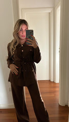 COORDINATO LANA RASATA