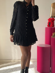 Abito in pizzo elasticizzato