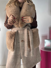 SMANICATO ECO PELLICCIA