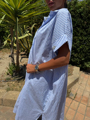 CAMICIONE BOTTONI SWAROSKY 100%COTONE