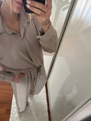 COORDINATO GESSATO BEIGE