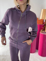 Tuta Holly con felpa zip