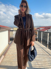 Tailleur Quadri