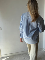 CAMICIA CELESTE 100% COTONE