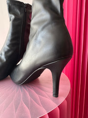 Stivaletto punta aperta