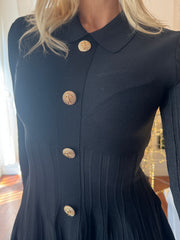 ABITO BOTTONI ORO NERO