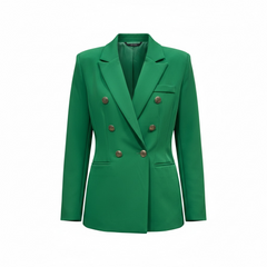 TAILLEUR STRUTTURATO E FODERATO VERDE