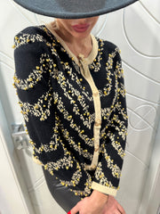 Cardigan perline