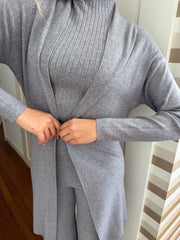 COORDINATO 3 pezzi CANOTTA PANTALONE CARDIGAN