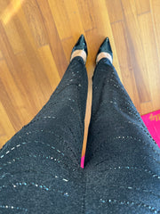 PANTALONE APPLICAZIONE PAILLETTES MOLTO ELASTICO