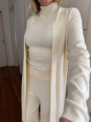 COORDINATO 3 pezzi CANOTTA PANTALONE CARDIGAN