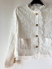 GIACCA RIVESTITA IN PIZZO