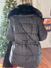 PIUMINO CON ECO-PELLICCIA ESTRAIBILE