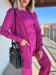 Coordinato treccia 3 pezzi