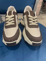 SNEAKERS SWAROSKY BROWN