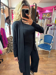 COORDINATO 3 pezzi CANOTTA PANTALONE CARDIGAN