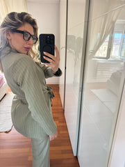 TAILLEUR GESSATO BEIGE