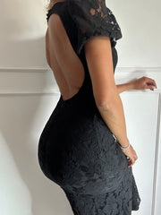 Abito scollo schiena