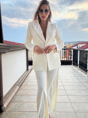 Tailleur Velluto bianco