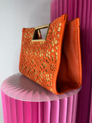 Borsa in pizzo con tracolla chiusura calamita