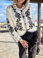 Cardigan Ricamo