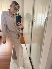 COORDINATO GESSATO BEIGE