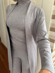 COORDINATO 3 pezzi CANOTTA PANTALONE CARDIGAN