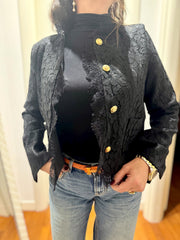 GIACCA RIVESTITA IN PIZZO