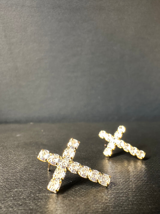 Orecchini Croce