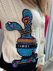 Cardigan Coniglio