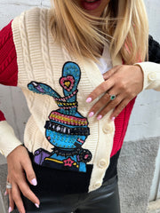 Cardigan Coniglio