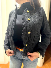 GIACCA RIVESTITA IN PIZZO