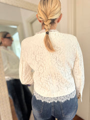 GIACCA RIVESTITA IN PIZZO