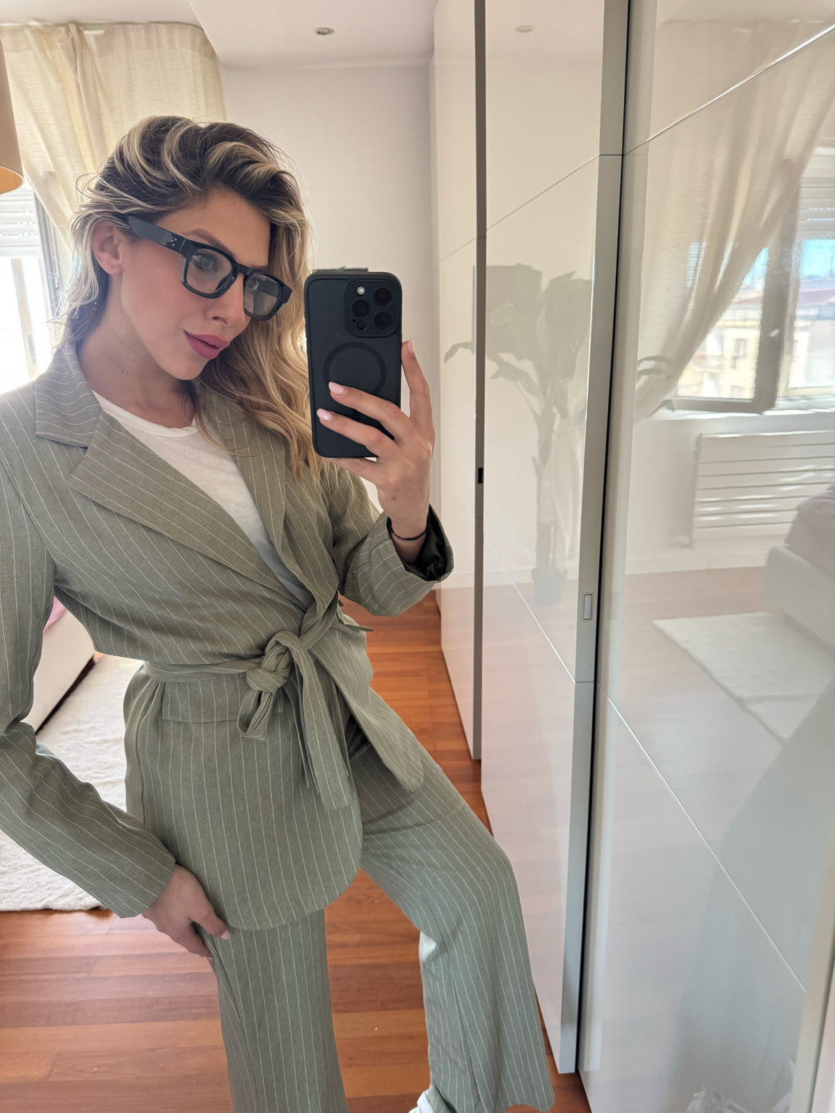 TAILLEUR GESSATO BEIGE