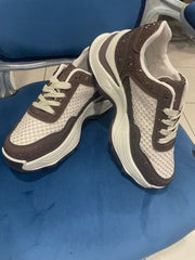 SNEAKERS SWAROSKY BROWN