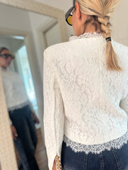 GIACCA RIVESTITA IN PIZZO