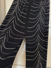 PANTALONE APPLICAZIONE PAILLETTES MOLTO ELASTICO