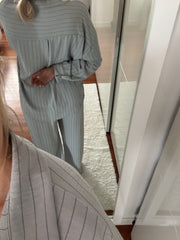 COORDINATO GESSATO GRIGIO