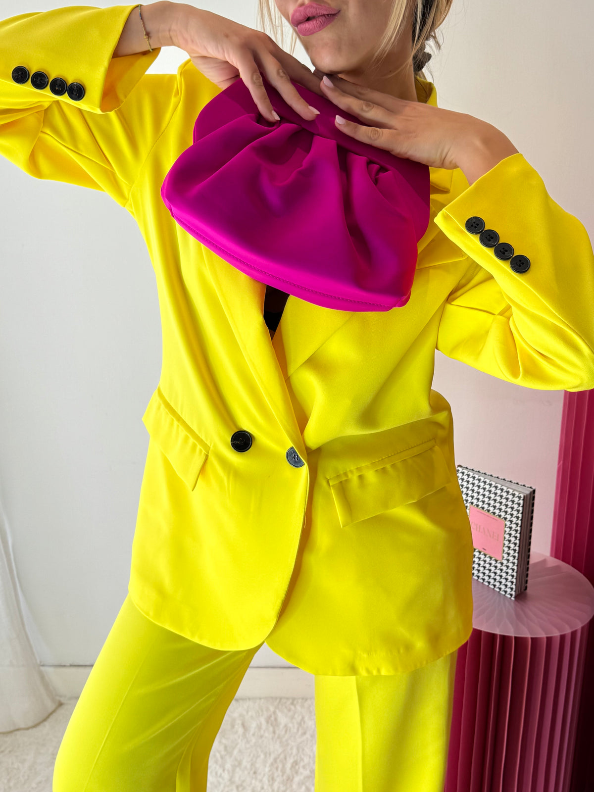 Pochette fucsia