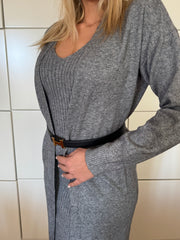 ABITO A COSTINE + CARDIGAN GLITTER
